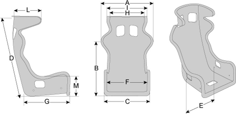 Závodní sedačka Momo Daytona EVO černá FIA homologace konstrukce laminát